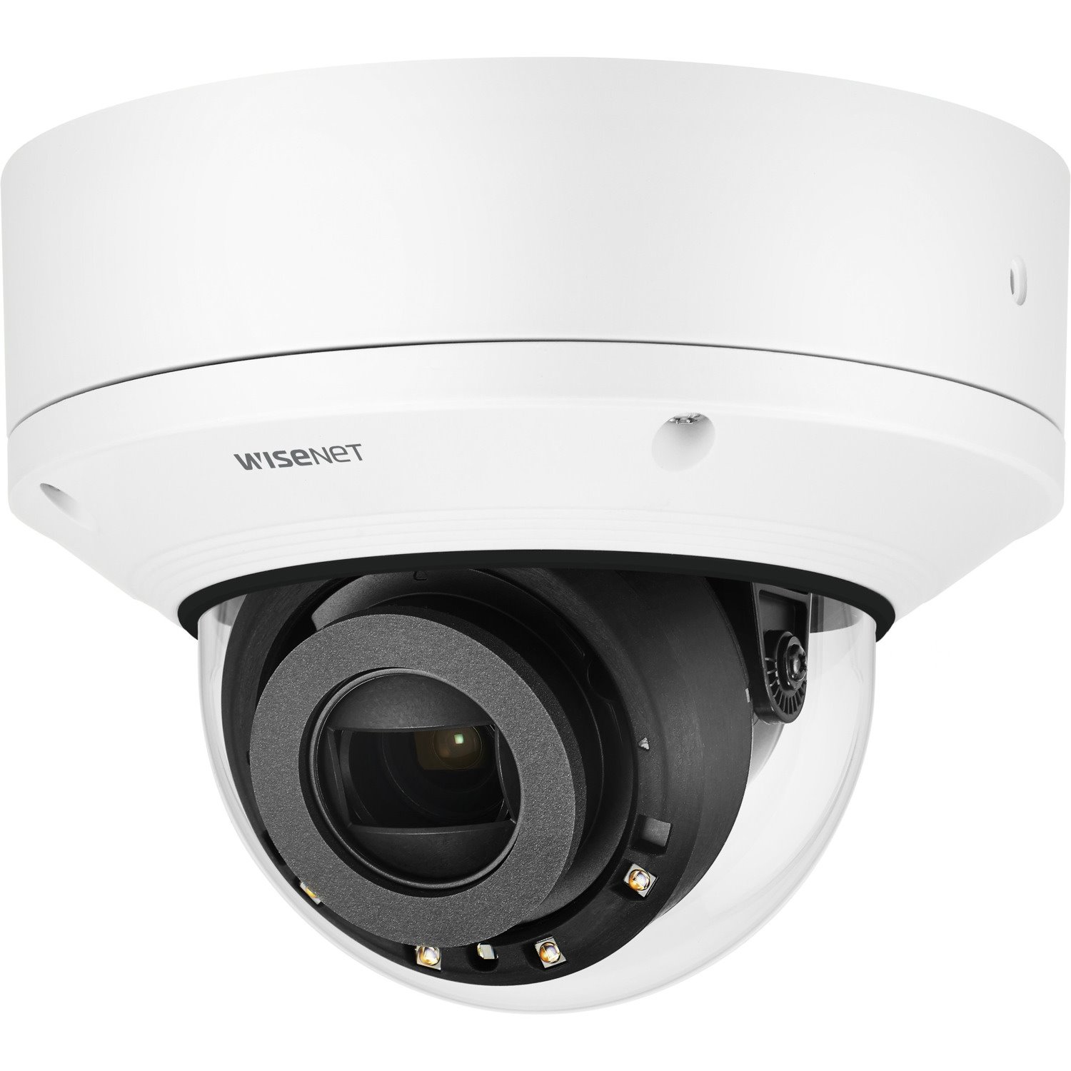 Wisenet XND-6081REV 2 Megapixel Indoor HD Network Camera - Color, Monochrome - Dome - Signal White