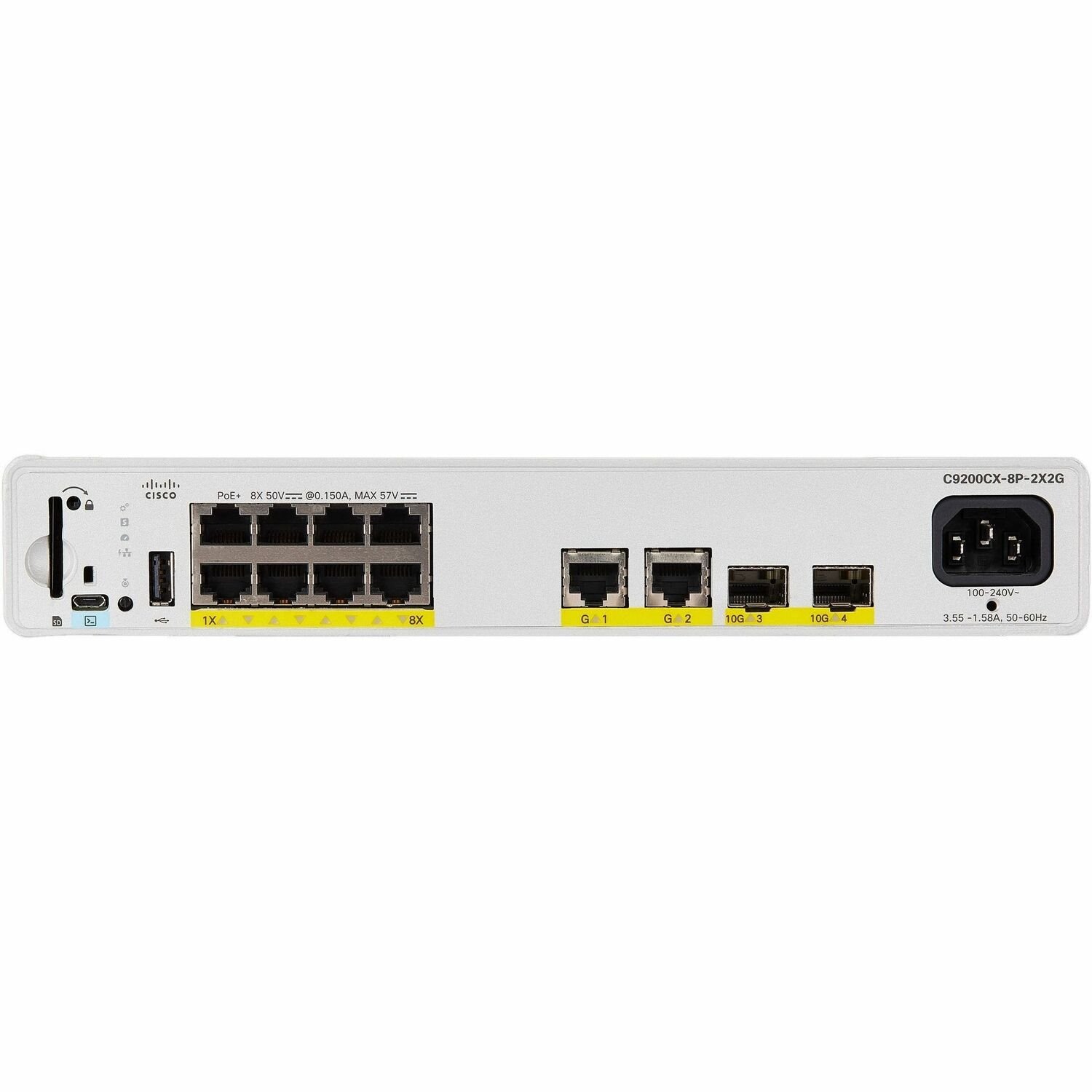 Cisco Catalyst C9200CX-8P-2X2G Ethernet Switch