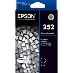 Epson DURABrite Ultra 252 Original Standard Yield Inkjet Ink Cartridge - Black - 1 Pack