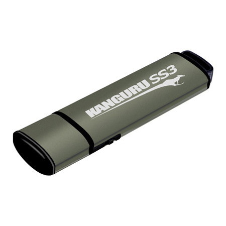 Kanguru SS3 USB3.0 Flash Drive with Physical Write Protect Switch, 32G