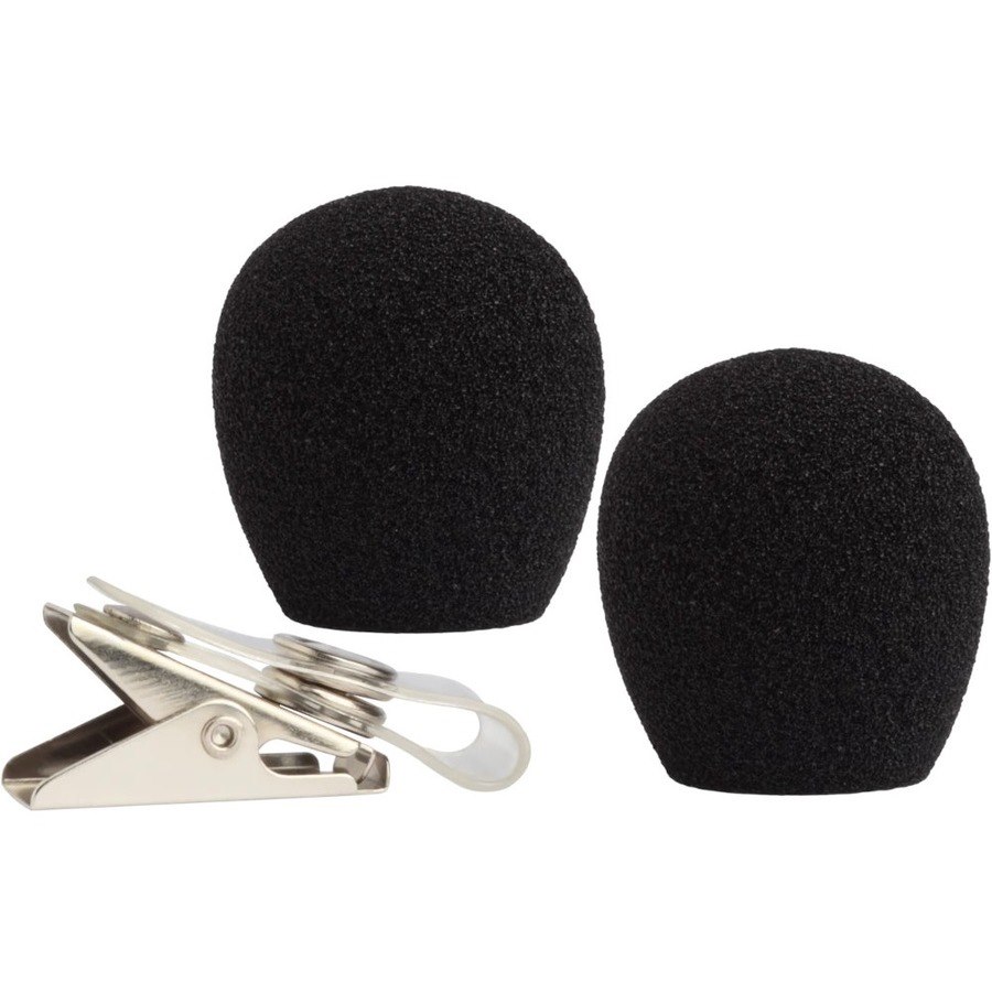 Shure RK318WS Headset Microphone Windscreen and Clothing Clip