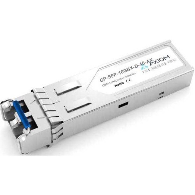 Axiom 10GBASE-BX40-D SFP+ Transceiver for Force 10 GP-SFP-10GBX-D-40(Downstream)