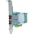 Axiom 10Gbs Dual Port SFP+ PCIe x8 NIC Card for Emulex - OCE11102-FX