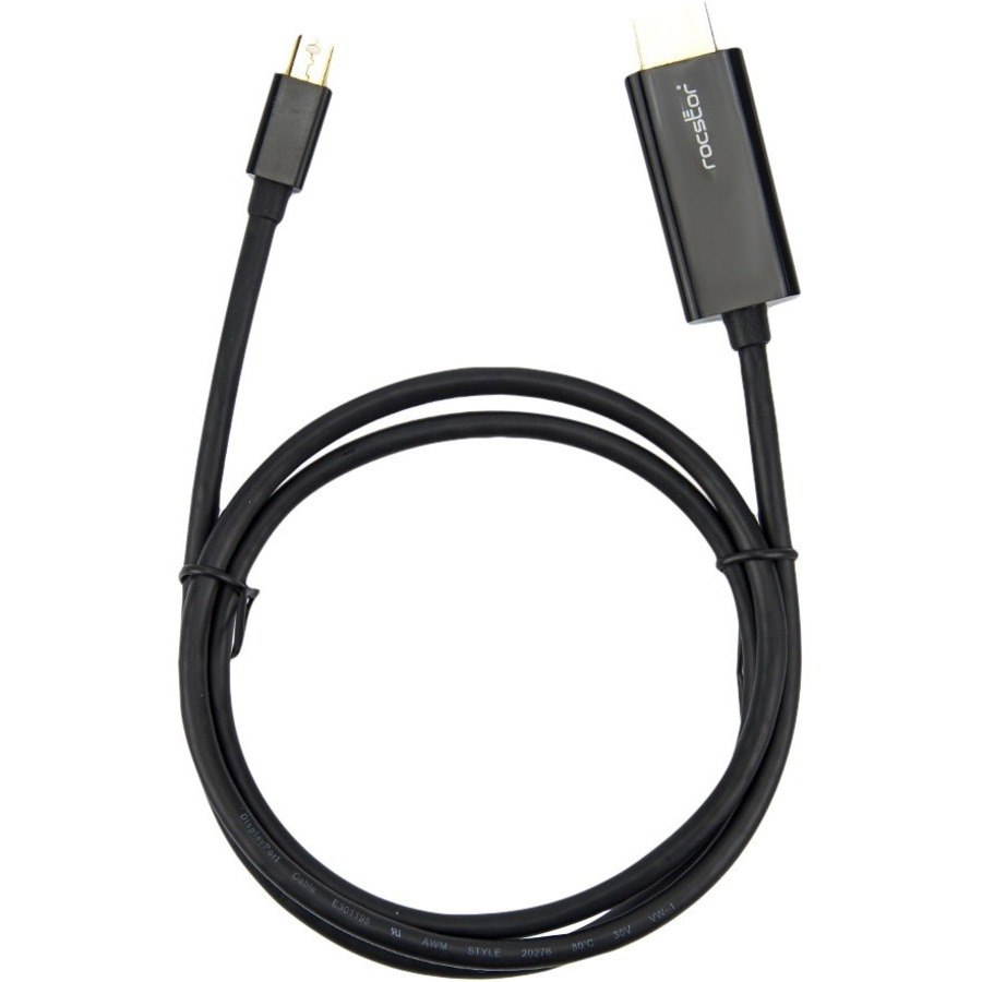 Rocstor Premium Mini DisplayPort to HDMI Cable M/M