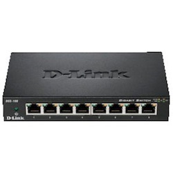 D-Link DGS-108 8 Ports Ethernet Switch - 10/100/1000Base-T