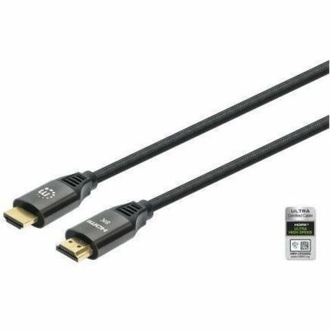 Manhattan 8K@60Hz Certified Ultra High Speed HDMI Cable with Ethernet