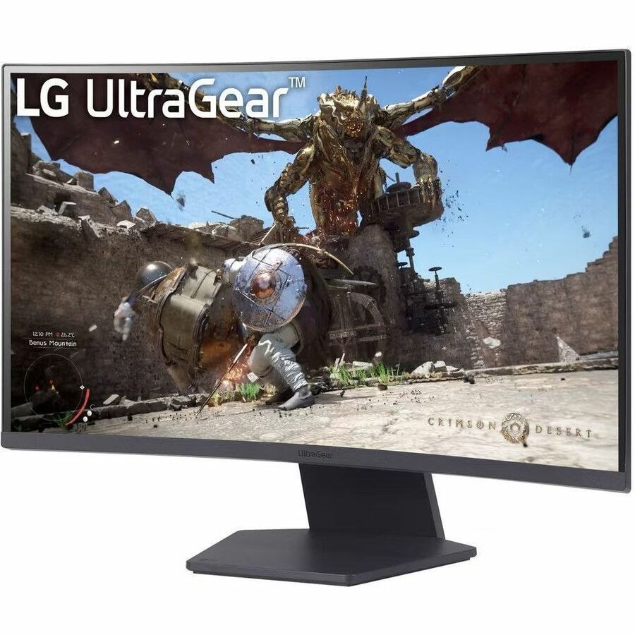 LG UltraGear 27GS60QC-B 27" Class WQHD Curved Screen Gaming LED Monitor - 16:9