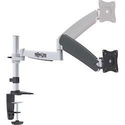 Tripp Lite by Eaton Full Motion Desk Mount for 13" to 27" Monitors - clamp and grommet
