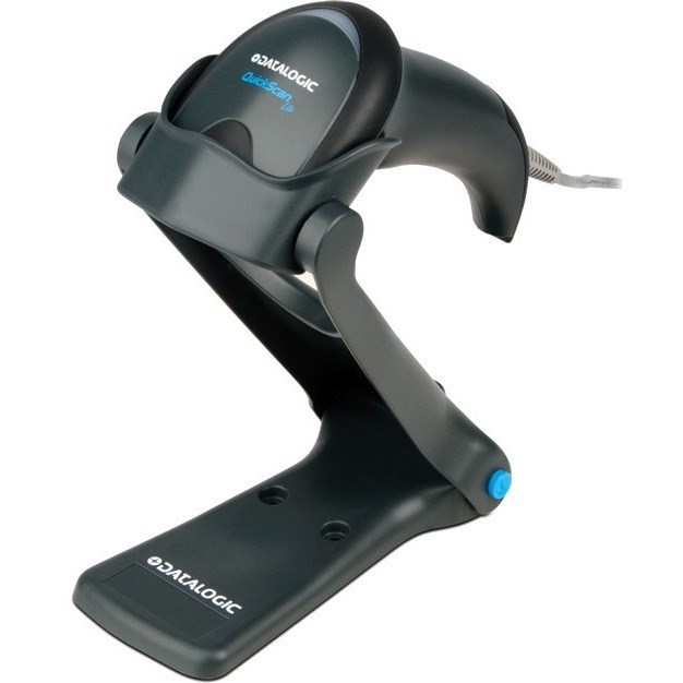 Datalogic QuickScan I Lite QW2420 Handheld Barcode Scanner - Cable Connectivity - Black