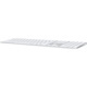 Apple Magic Keyboard - Wireless Connectivity - Lightning Interface - English (US) - White