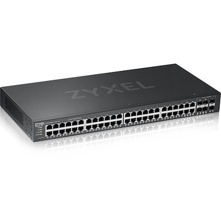ZYXEL 48-port GbE L2 Switch with GbE Uplink