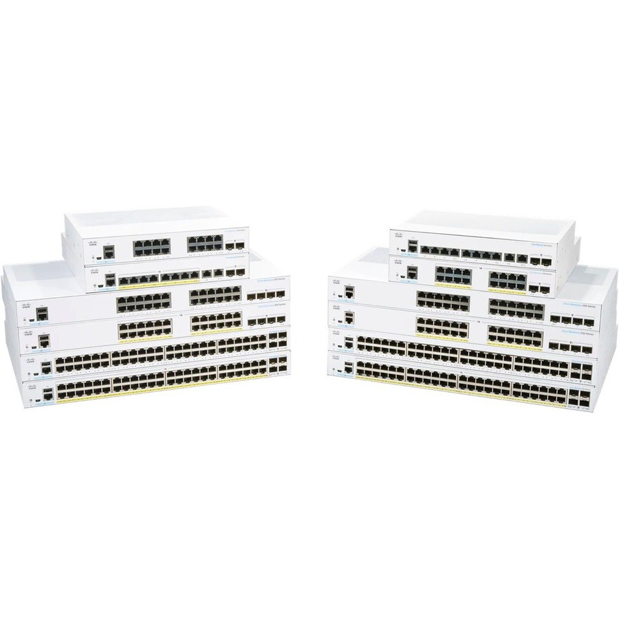 Cisco Business 250 CBS250-8PP-E-2G 10 Ports Manageable Ethernet Switch