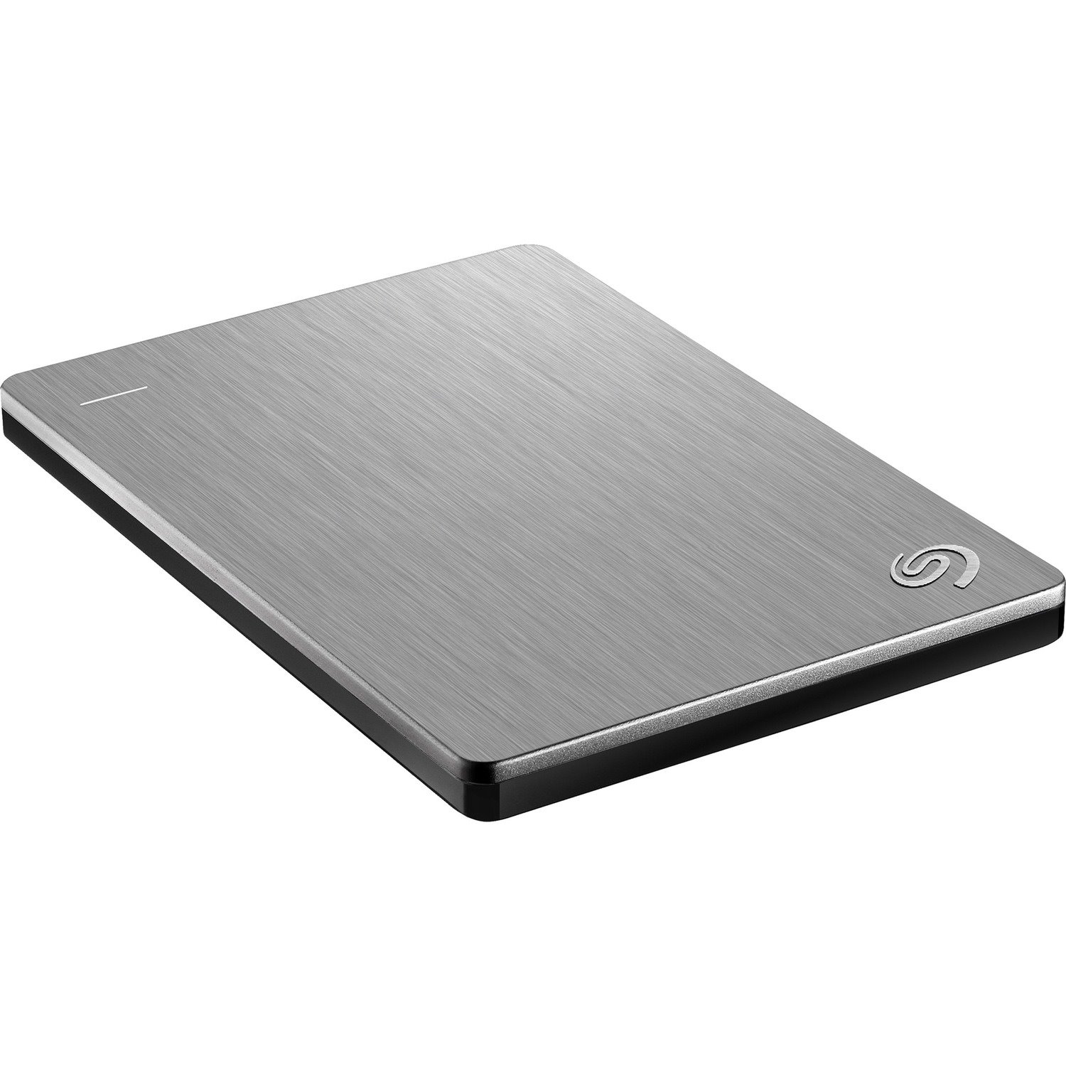 Seagate Backup Plus Slim STDR2000301 2 TB Portable Hard Drive - 2.5" External - Silver