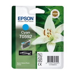 Epson T0592 Original Inkjet Ink Cartridge - Cyan Pack