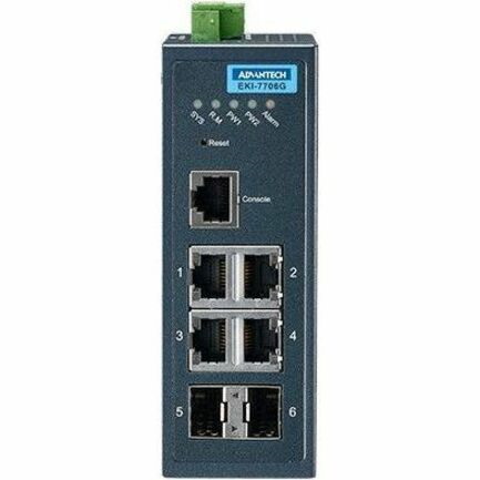 Advantech 4GE+2G SFP Managed Ethernet Switch