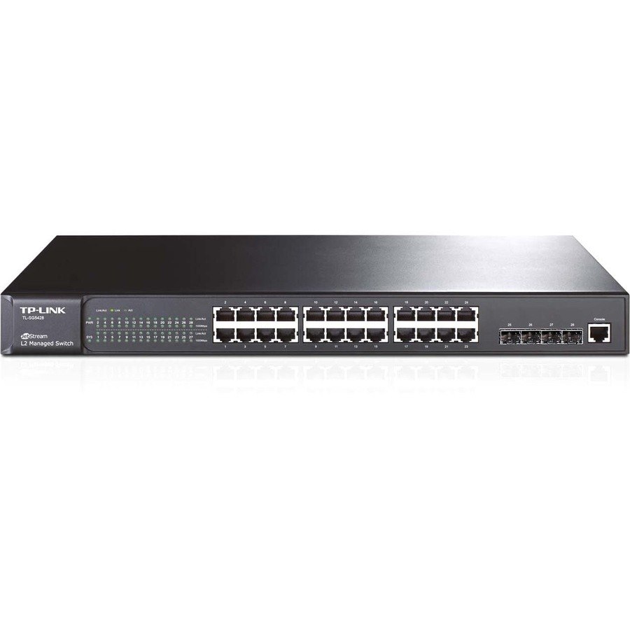 TP-LINK TL-SG5428 JETSTREAM 24 PORT L2 MANAGED SWITCH 10/100/1000