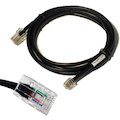 apg Printer Interface Cable | CD-102A Cable for Cash Drawer to Printer | 1 x RJ-12 Male - 1 x RJ-45 Male | Connects to EPSON and Star Printers