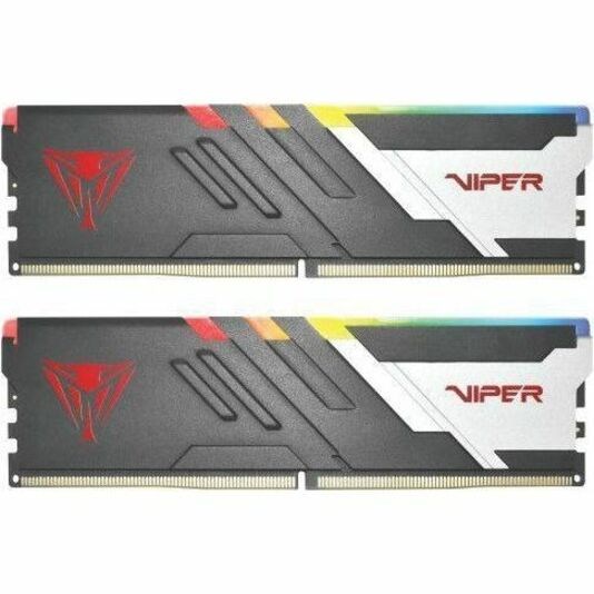 Patriot Viper Venom RGB 32GB (2 X 16GB) 288-Pin PC Ram DDR5 6200 (PC5 49600) Desktop Memory Model PVVR532G620C40K