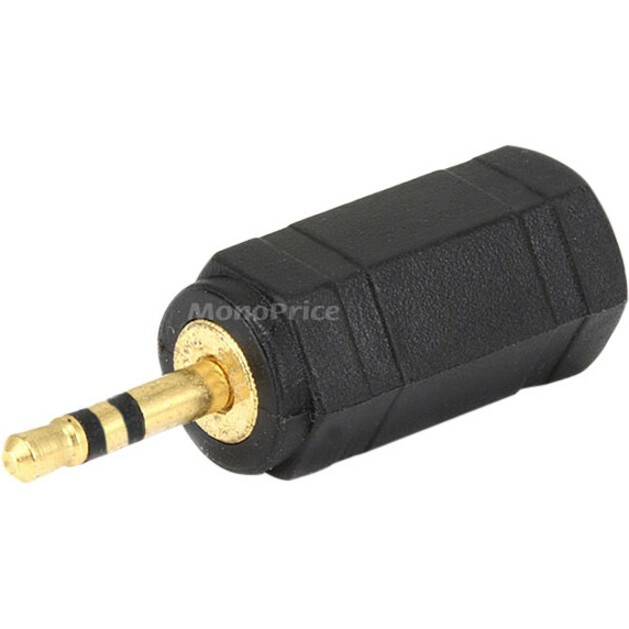 Monoprice 2.5mm Stereo Plug to 3.5mm Stereo Jack Adaptor - Gold Plated