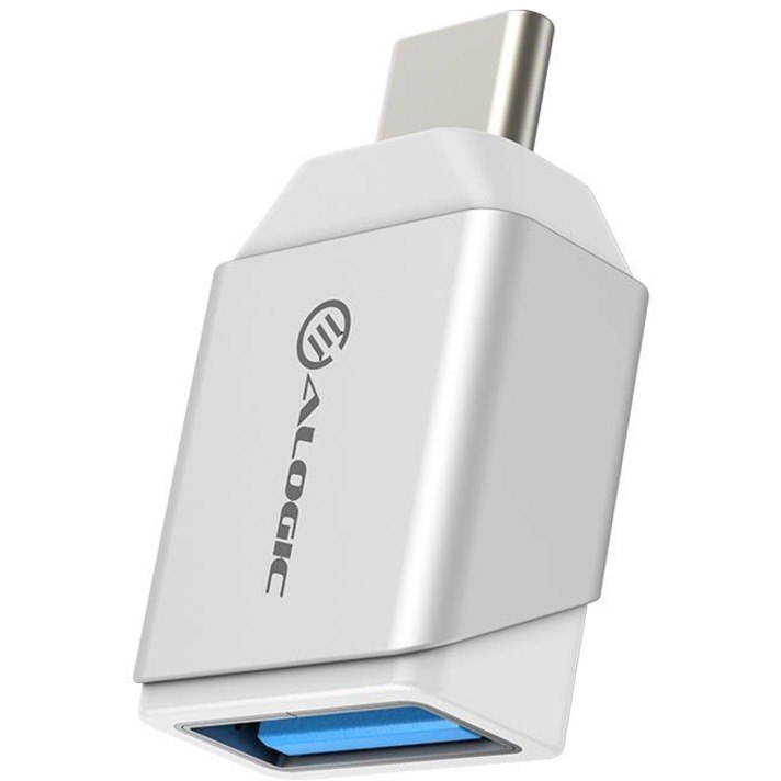 Alogic Ultra Mini USB-C to USB-A Adapter -Silver