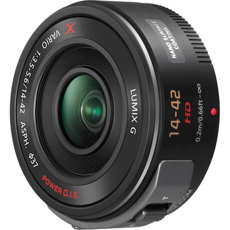 Panasonic Lumix H-PS14042K - 14 mm to 42 mm - f/22 - f/5.6 - Zoom Lens for Micro Four Thirds