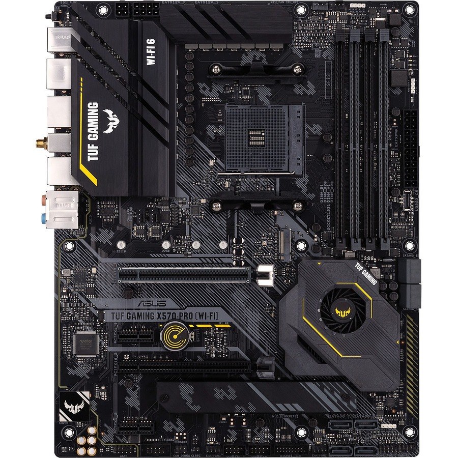 TUF GAMING X570-PRO (WI-FI) Desktop Motherboard - AMD X570 Chipset - Socket AM4 - ATX