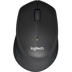 Logitech SILENT PLUS M331 Mouse - Radio Frequency - USB - Mechanical - 3 Button(s) - Black