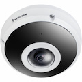 Vivotek FE9391-EHV-v2 12 Megapixel Outdoor Network Camera - Color - Fisheye - Black, White
