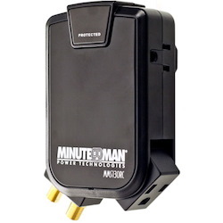Minuteman SlimLine MMS130RC 3-Outlets Surge Suppressor