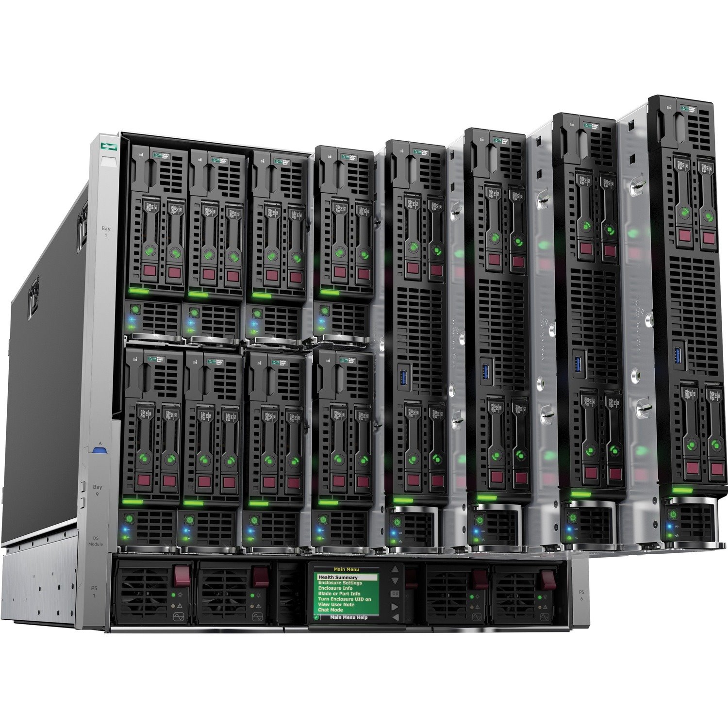 HPE BladeSystem c7000 Blade Server Case