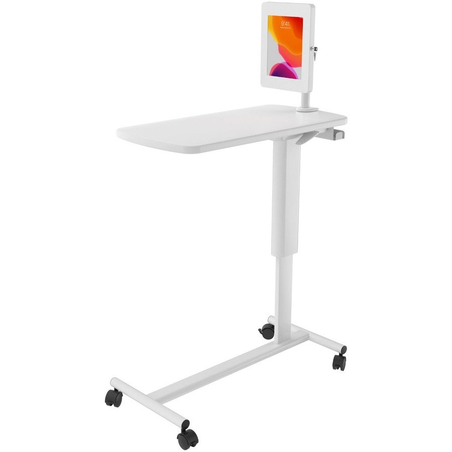 CTA Digital Height-Adjustable Rolling Medical Workstation Cart with Security Enclosure