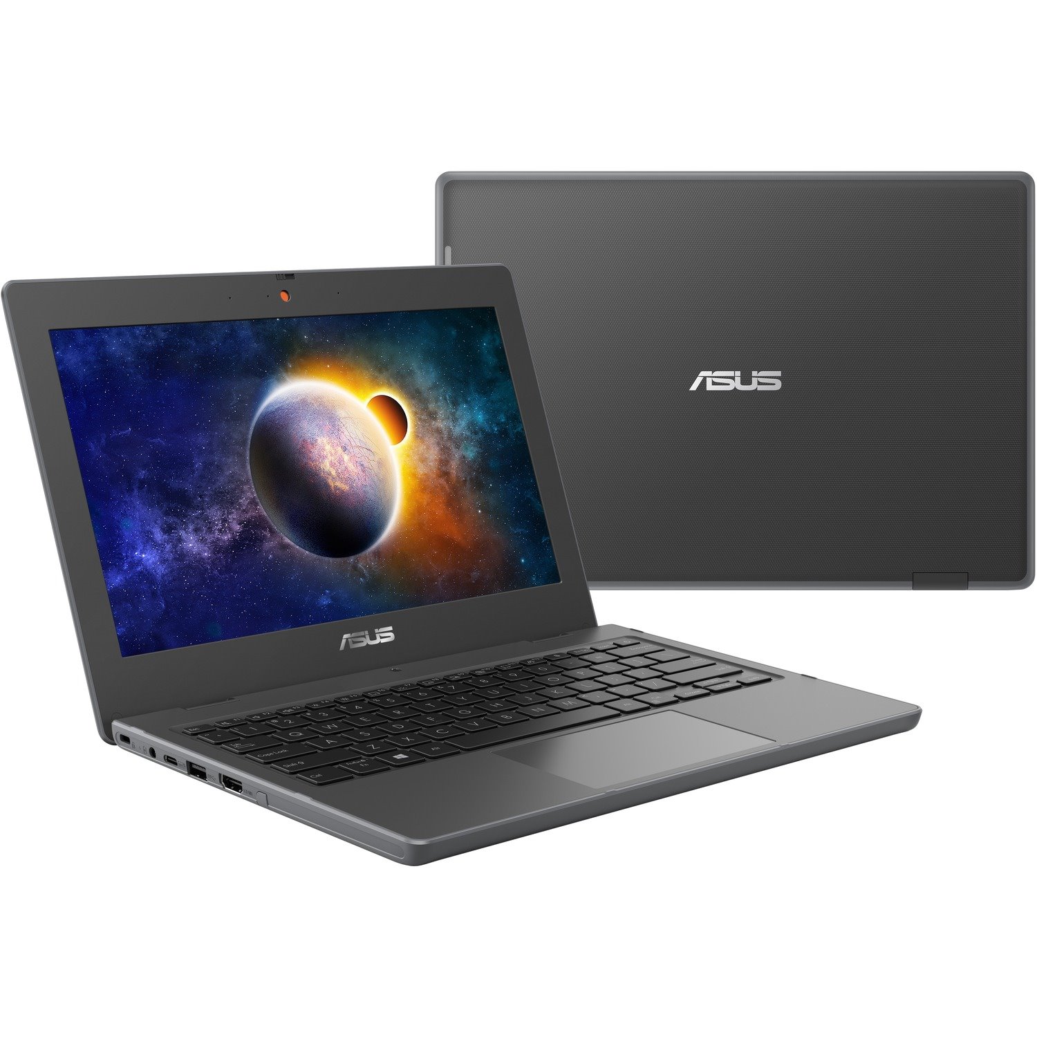 Asus BR1100C BR1100CKA-XS04 11.6" Rugged Notebook - HD - Intel Celeron N4500 - 4 GB - 128 GB Flash Memory - Dark Gray