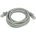 Monoprice FLEXboot Series Cat5e 24AWG UTP Ethernet Network Patch Cable, 7ft Gray