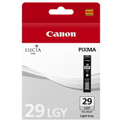 Canon LUCIA PGI-29LGY Original Inkjet Ink Cartridge - Light Grey Pack