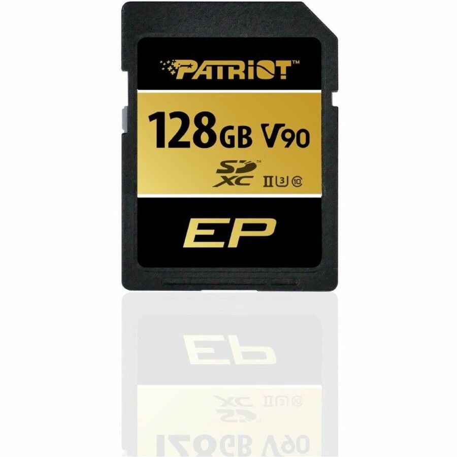Patriot Memory 128 GB Class 10/UHS-II (U3) V90 SDXC - 1 Pack