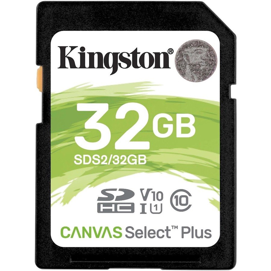 Kingston Canvas Select Plus 32 GB Class 10/UHS-I (U1) SDHC - 1 Pack