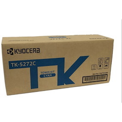 Kyocera TK-5272C Original Laser Toner Cartridge - Cyan - 1 Each