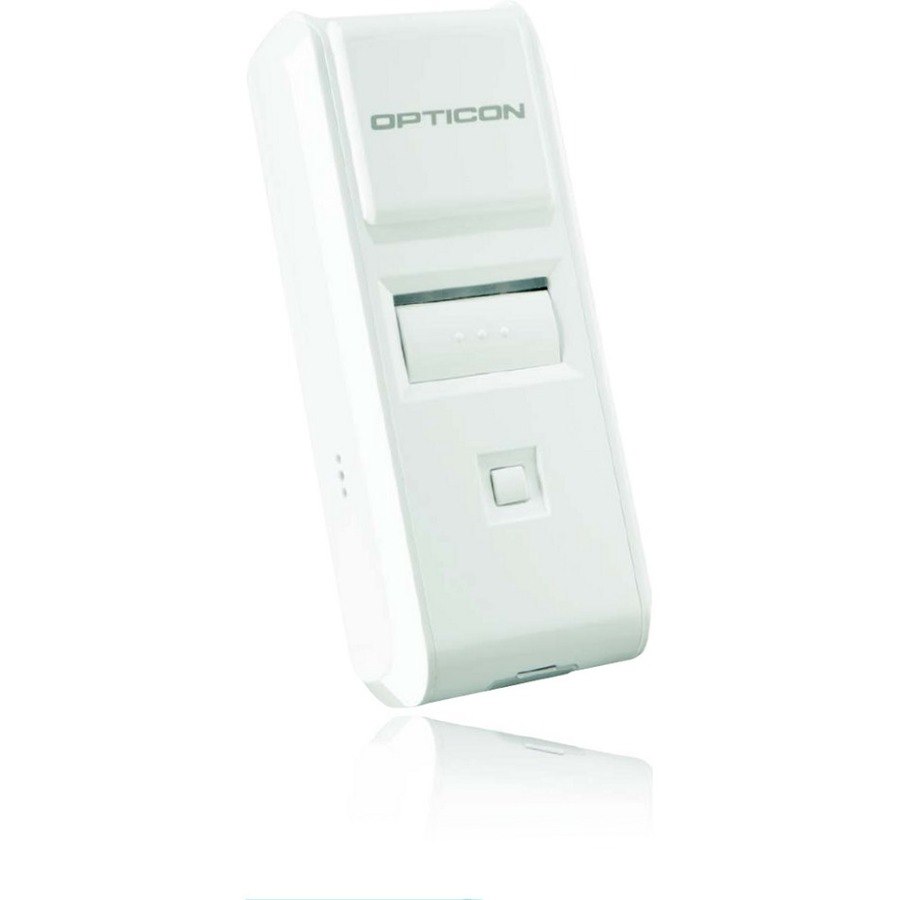 Opticon OPN-4000i Handheld Barcode Scanner - Wireless Connectivity - White - USB Cable Included