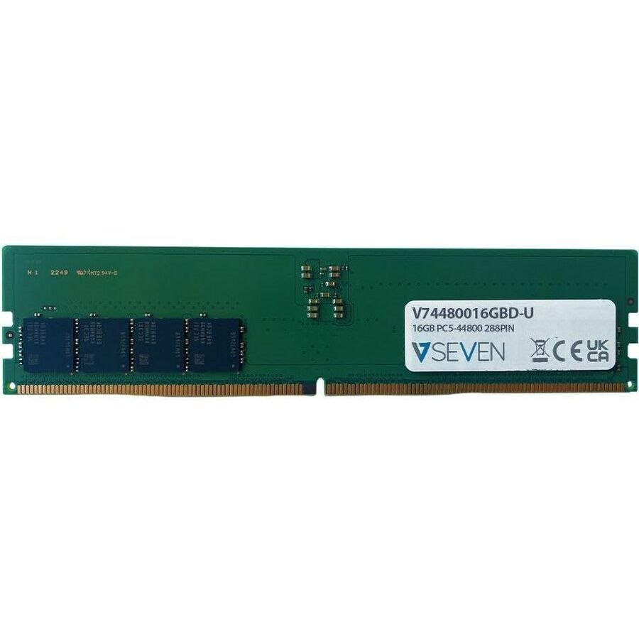 V7 16GB DDR5 PC5-44800 288Pin 5600Mhz DIMM Unbuffered Single CL46 1.1v