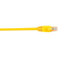 Black Box CAT5e Value Line Patch Cable, Stranded, Yellow, 25-ft. (7.5-m), 10-Pack