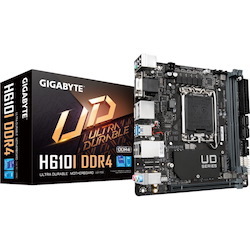 Gigabyte Ultra Durable H610I DDR4 Desktop Motherboard - Intel H610 Chipset - Socket LGA-1700 - Mini ITX