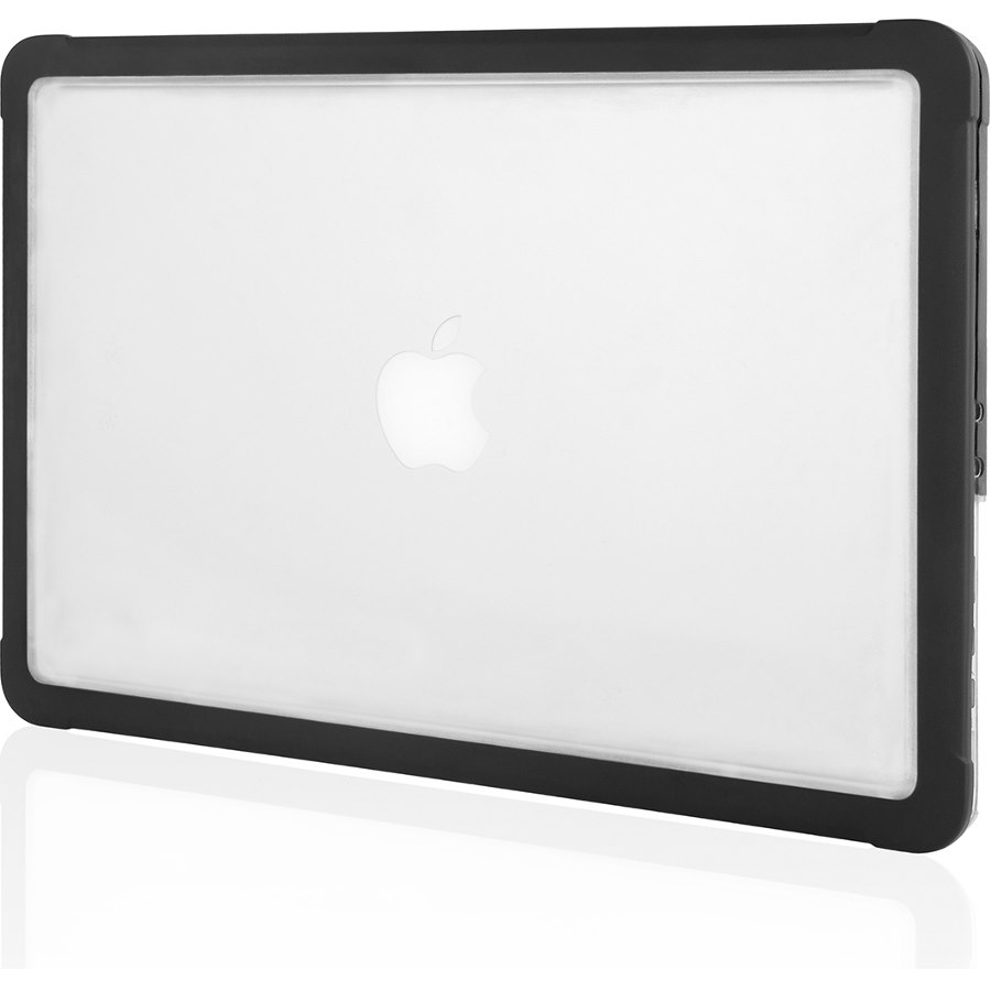 STM Goods Dux Case for Apple MacBook Air (Retina Display) - Transparent, Black