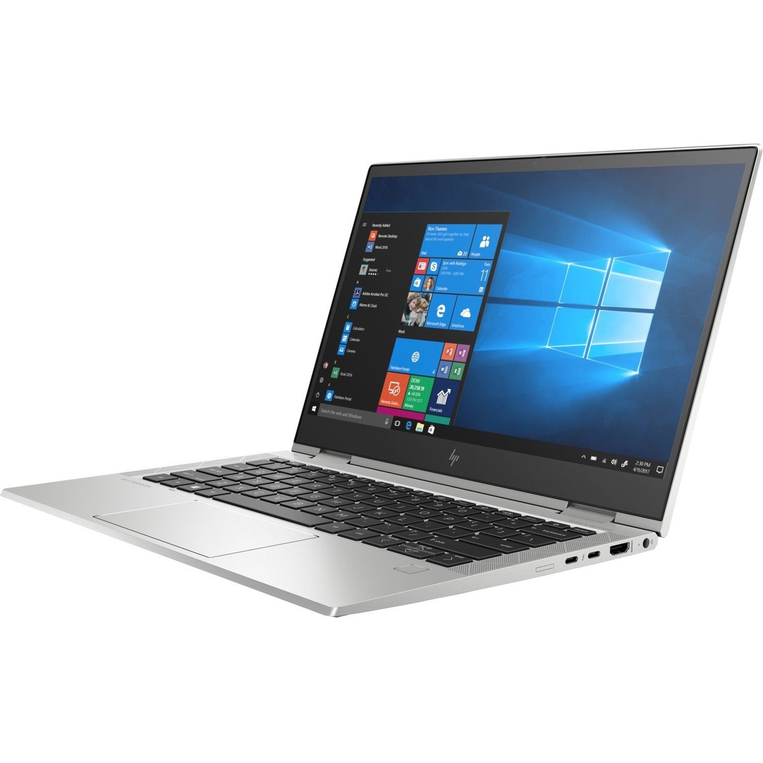 HP EliteBook x360 830 G7 13.3" Touchscreen Convertible 2 in 1 Notebook - Full HD - Intel Core i5 10th Gen i5-10210U - 16 GB - 512 GB SSD - English, French Keyboard