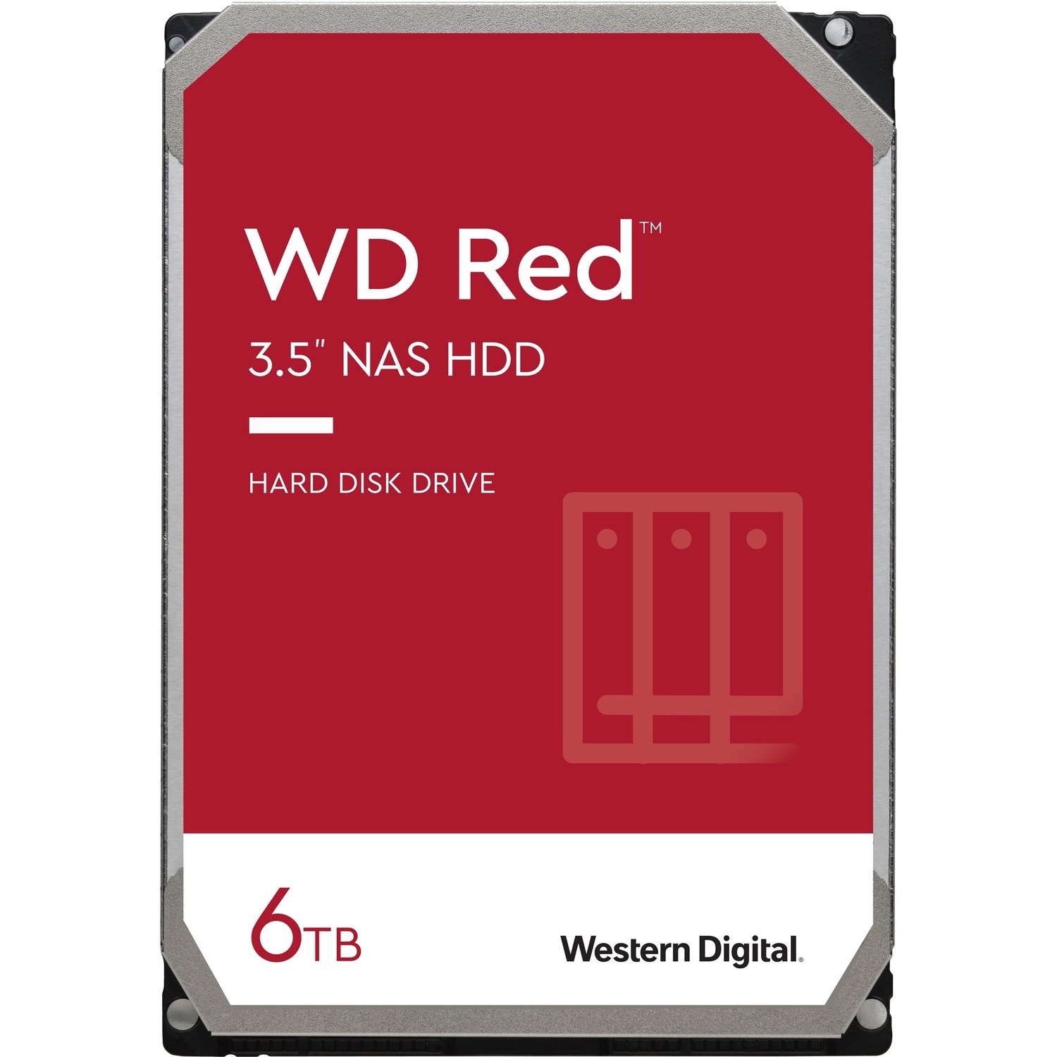 WD Red WD60EFAX 6 TB Hard Drive - 3.5" Internal - SATA (SATA/600)