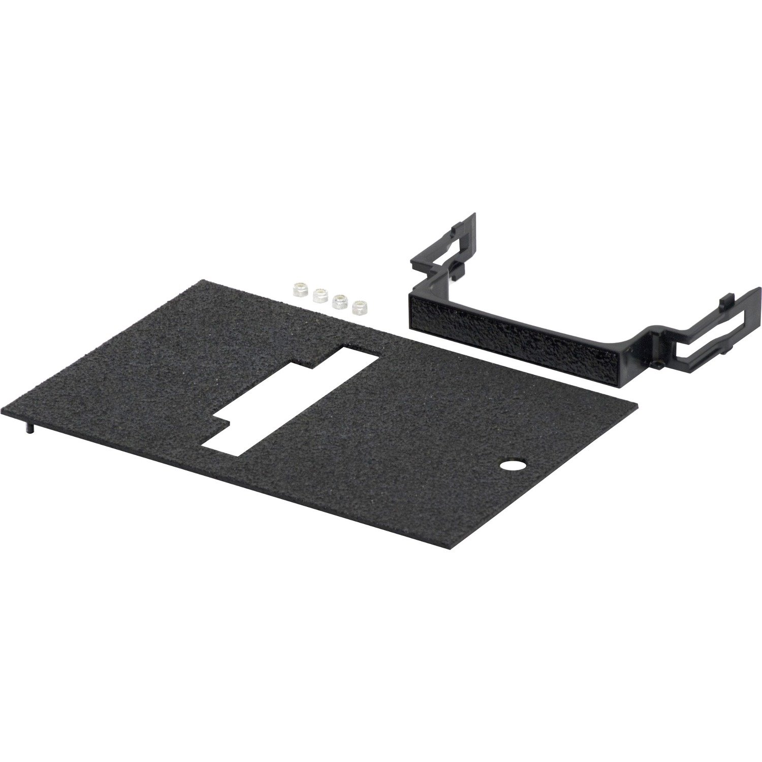 Wiremold Outdoor Ground Box Cover Plate Kit, Black