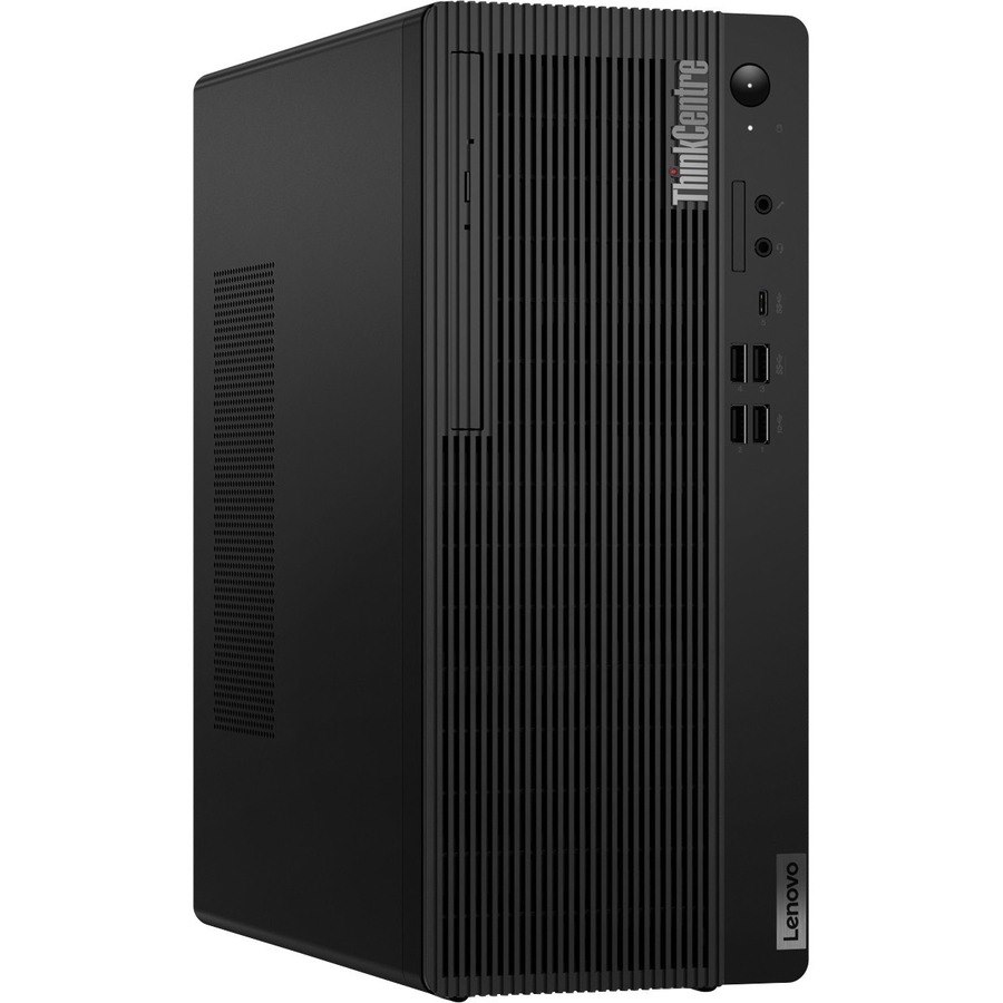 Lenovo ThinkCentre M90t Gen 3 11TN001TCA Desktop Computer - Intel Core i5 12th Gen i5-12500 - vPro Technology - 8 GB - 256 GB SSD - Tower - Black