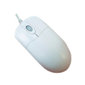Seal Shield STWM042 Mouse - USB - Optical - White, Silver