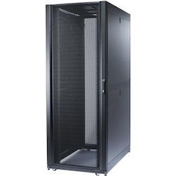 APC by Schneider Electric NetShelter SX 42U Floor Standing Enclosed Cabinet Rack Cabinet for Blade Server - 482.60 mm Rack Width - Black