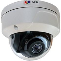 ACTi A71 4 Megapixel Outdoor HD Network Camera - Color - Dome - White
