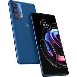 Motorola Mobility edge 20 pro 256 GB Smartphone - 6.7" OLED Full HD Plus 1080 x 2400 - Octa-core (Kryo 585Single-core (1 Core) 3.20 GHz + Kryo 585 Triple-core (3 Core) 2.42 GHz + Kryo 585 Quad-core (4 Core) 1.80 GHz) - 12 GB RAM - Android 11 - 5G - Indigo Vegan Leather